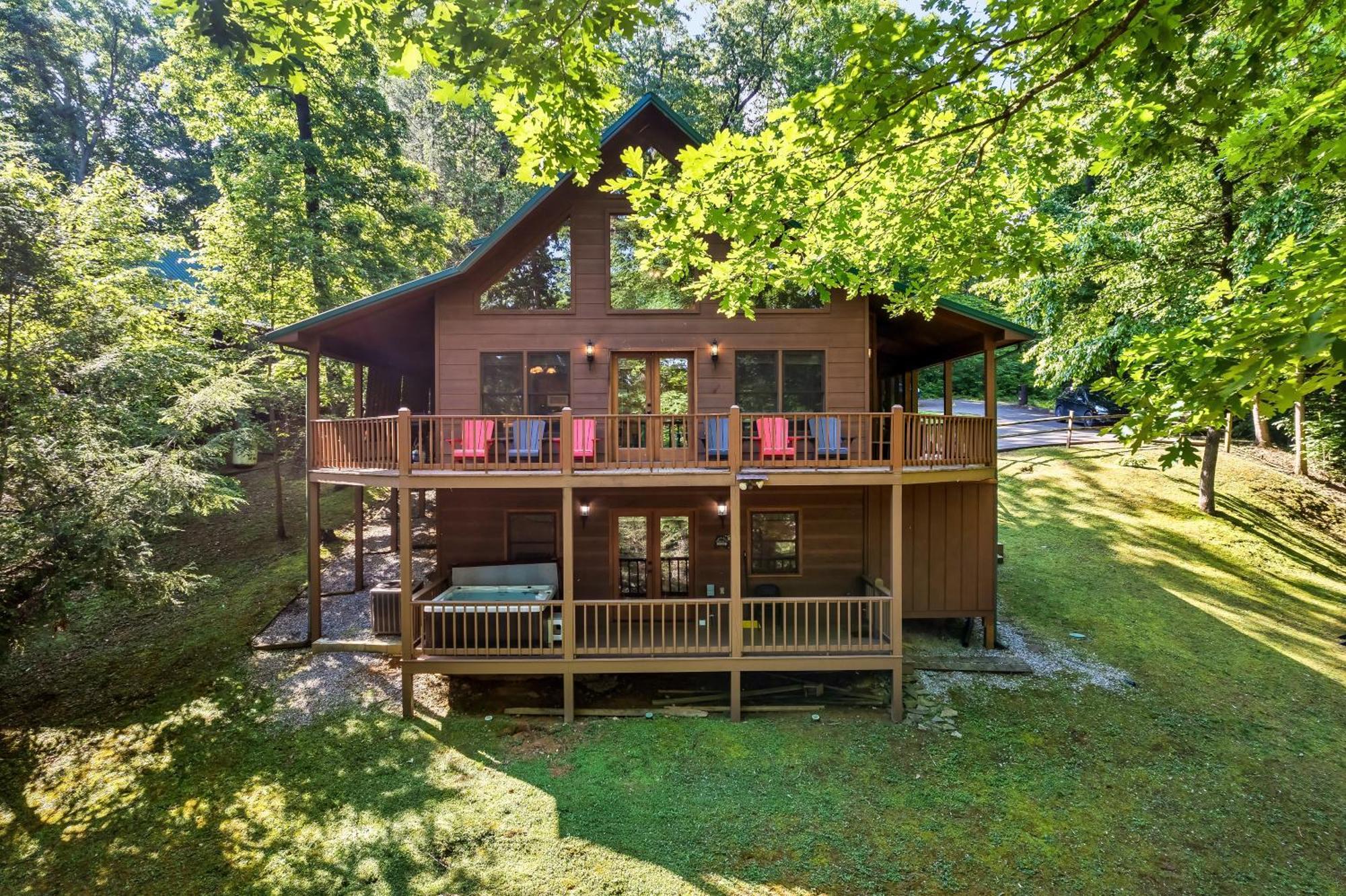 Peaceful Family Cabin With Hot Tub, Game Room, & More! Sevierville Exterior foto