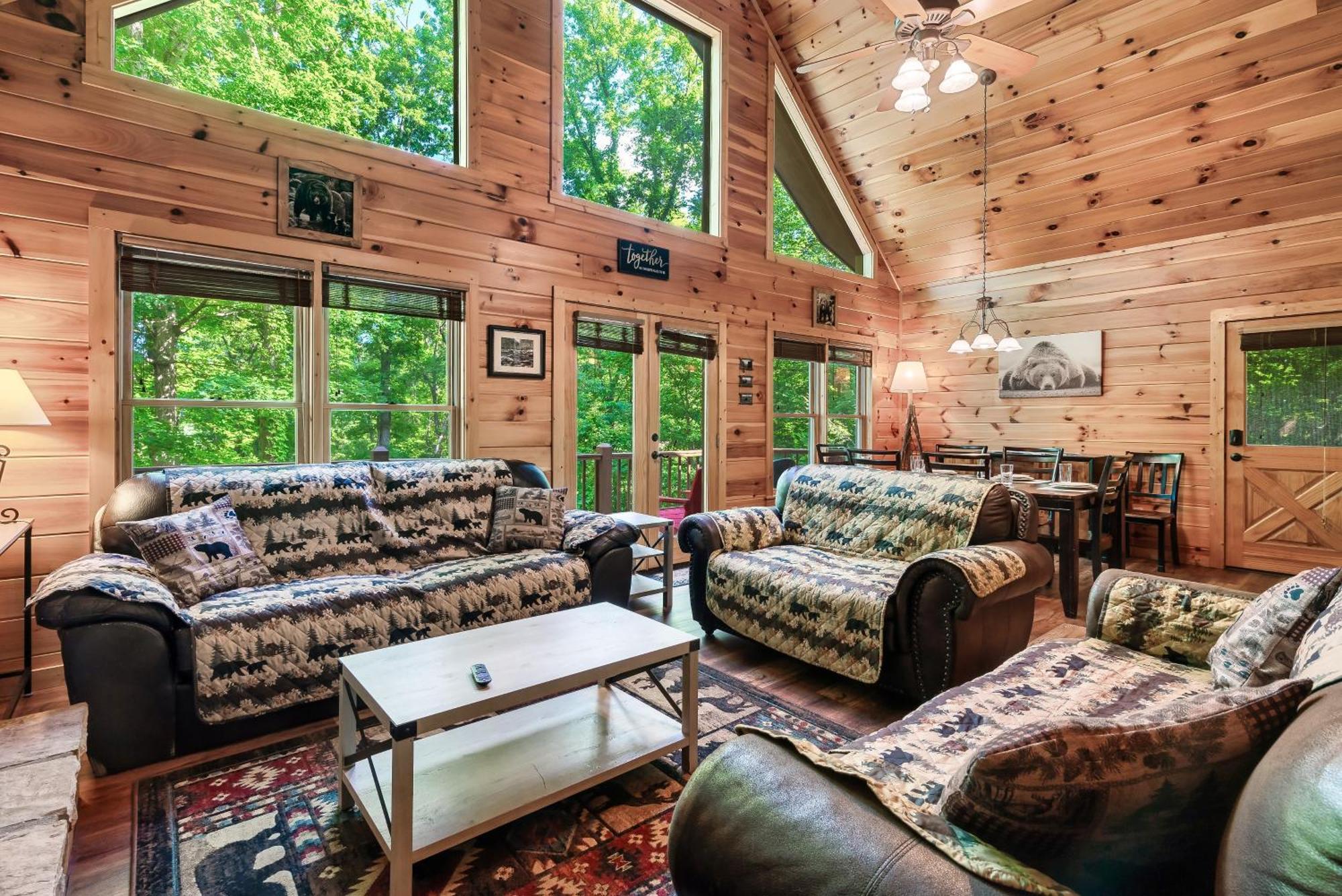 Peaceful Family Cabin With Hot Tub, Game Room, & More! Sevierville Exterior foto